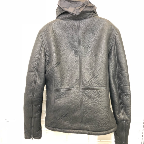 Rogue State Bomber Motorcycle Jacket Coat Sz M - Picture 4 of 7